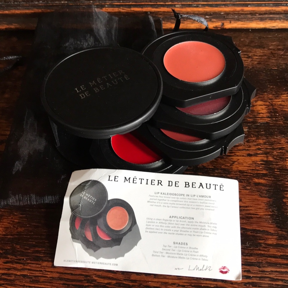 Le Metier De Beaute Lip Kaleidoscope Kit NEW